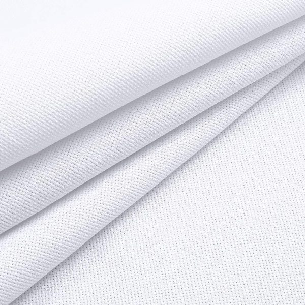 Caydo 60 by 39-Inch 18 Count Classic Reserve Aida Cloth Big Size White Cross Stitch Cloth Fabric-0