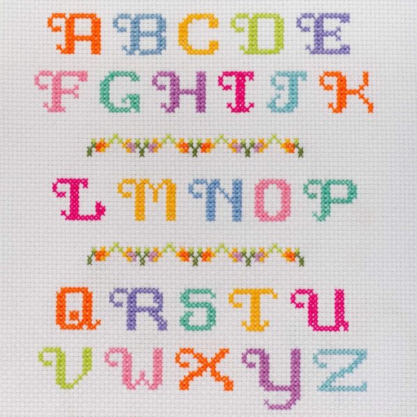 Aida Cloth 14 Count Cross Stitch Fabric,19×28inch (14CT, Off White)-4