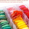 INSCRAFT Embroidery Floss Kit, 364 Pack Embroidery Cross Stitch Kit with 200 Colors Friendship Bracelets Floss and Cross Stitch Tools for Embroidery and Friendship Bracelet String Make-4