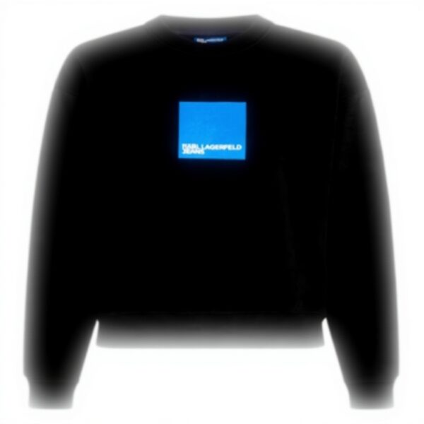 Sweat Karl Lagerfeld Jeans Logo Box Femme Coton Biologique