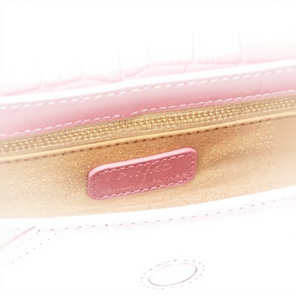 Sac porté épaule Pinko cuir brillant femme Coco St