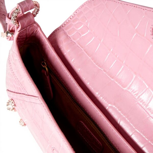 Sac porté épaule Pinko cuir brillant femme Coco St