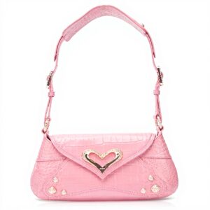 Sac porté épaule Pinko cuir brillant femme Coco St