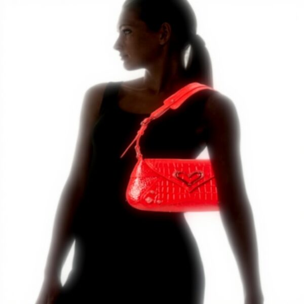 Sac à main Pinko épaule cuir brillant femme R30b rosso