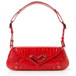 Sac à main Pinko épaule cuir brillant femme R30b rosso
