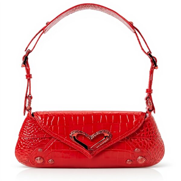 Sac à main Pinko épaule cuir brillant femme R30b rosso