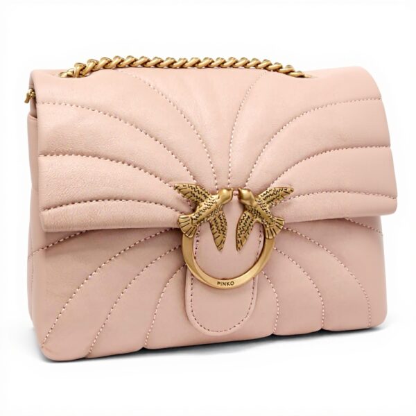Sac porté épaule Pinko A1EX LOVE PUFF MINI CL Rose