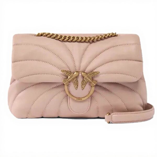 Sac porté épaule Pinko A1EX LOVE PUFF MINI CL Rose