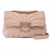 Sac porté épaule Pinko A1EX LOVE PUFF MINI CL Rose