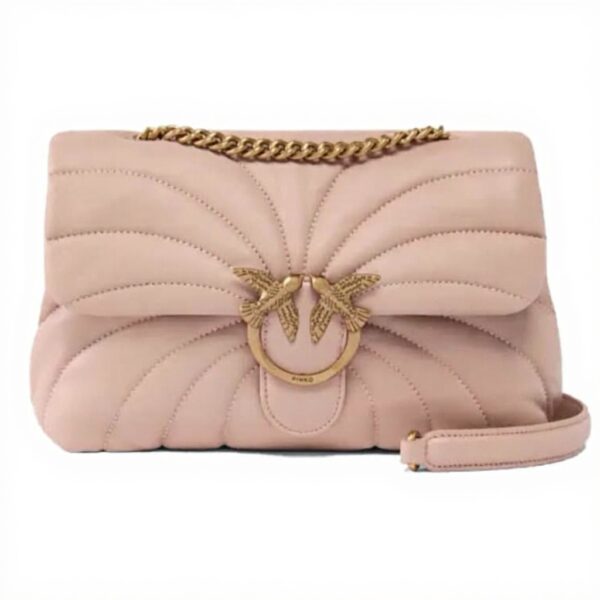 Sac porté épaule Pinko A1EX LOVE PUFF MINI CL Rose