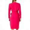 Robe Casual Pinko Fluido Crepe Femme Taille 50 Fuchsia