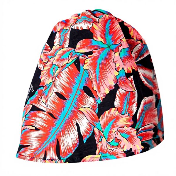 Robe casual Pinko impression popeline femme noir rouge