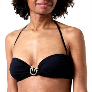 Haut de bikini Pinko maillot de bain jersey anneau oiseaux