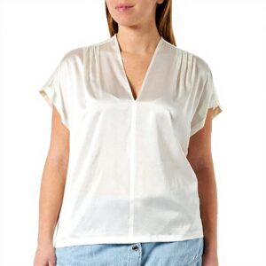 T-shirt satiné Pinko Breve stretch femme mode élégant