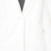 Blazer Femme Pinko Crêpe Technique Stretch Blanche Neige