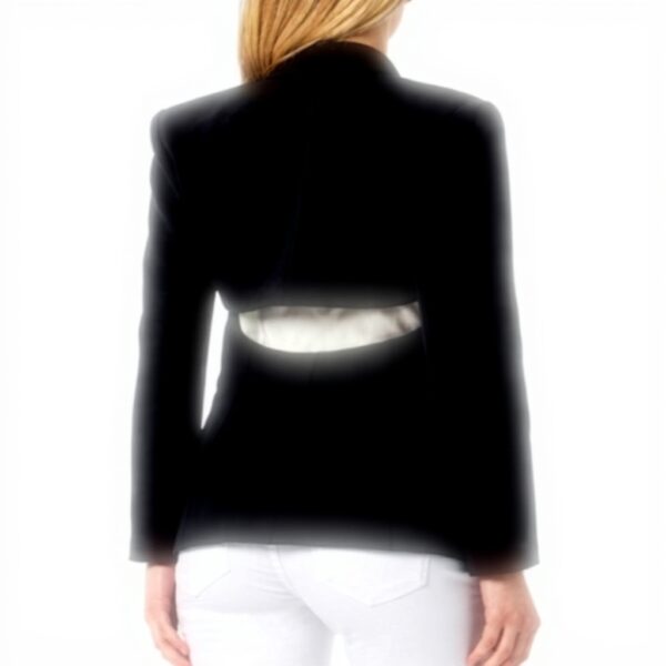 Blazer femme Pinko crêpe stretch noir tailleur élégant