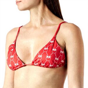 Haut de maillot Pinko Cassatella Bikini Femme Rouge Blanc
