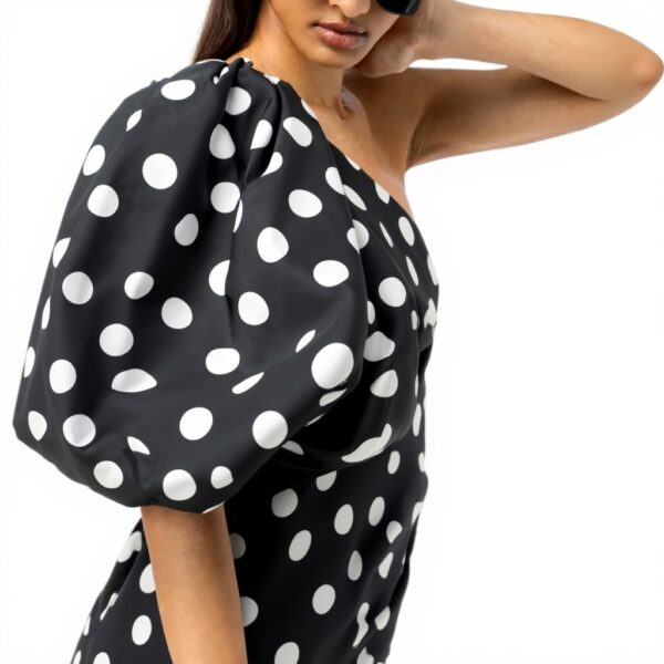 Pinko Cedro Robe soirée décontractée faille pois Femme