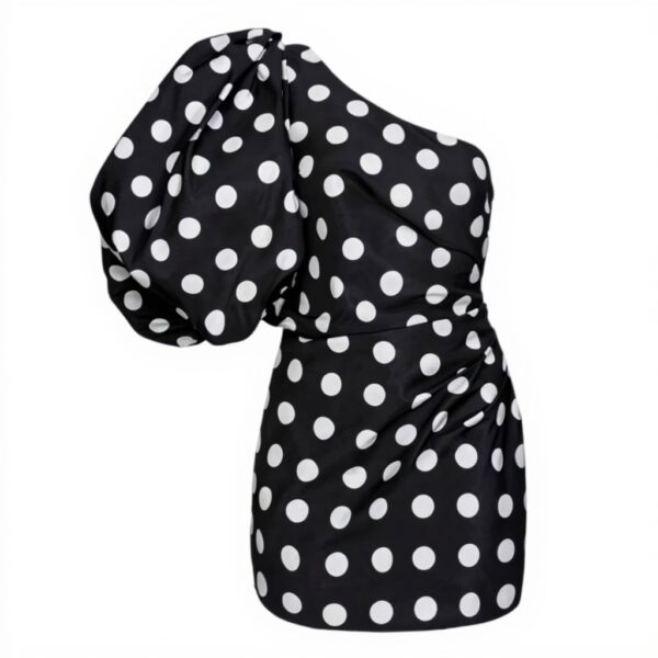 Pinko Cedro Robe soirée décontractée faille pois Femme