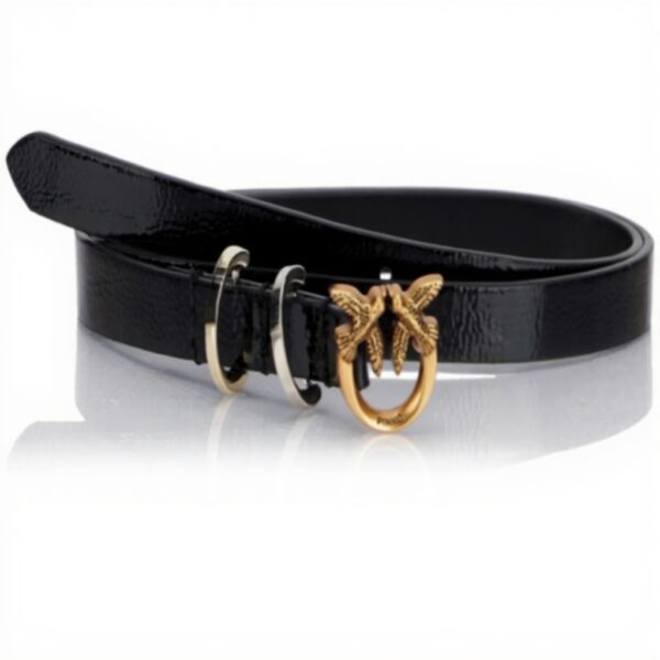 Ceinture Femme Pinko Noir Antique Gold Taille Universelle