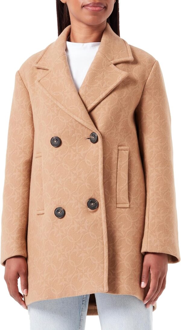 Pinko Connessione Caban Panno Jacqua Kaban Femme Gants-0