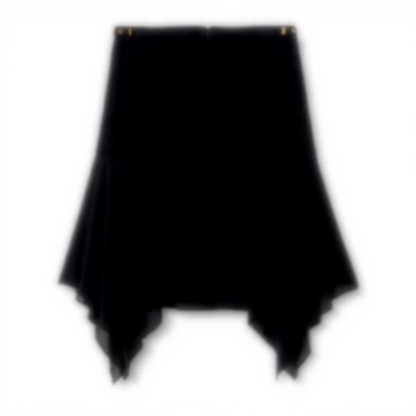 Jupe Pinko EGISTO Crepe Chine Vintage Noir Femme