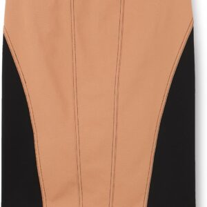 Jupe Pinko Tricottina Stretch Scuba Grossesse Femme Nocciola-0