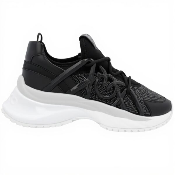Baskets Pinko Femme Noir Confort Mode Chaussures Sport