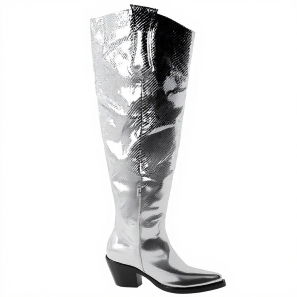 Botte Western Pinko Femme Strauss Texano Cuissard Similp