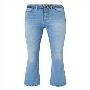 Pinko Jeans Flared Light Femme Coton Printemps Été