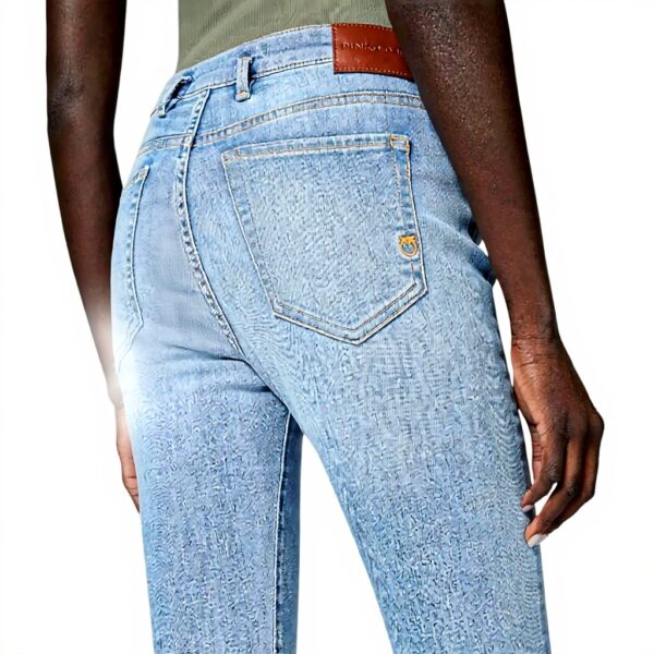 Pinko Jeans Flared Light Femme Coton Printemps Été