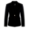 Blazer femme Pinko Gianburrasca Punto Stof noir élégant