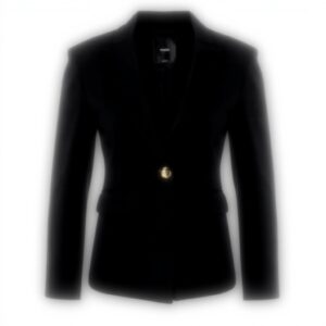 Blazer femme Pinko Gianburrasca Punto Stof noir élégant