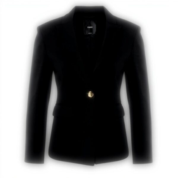 Blazer femme Pinko Gianburrasca Punto Stof noir élégant