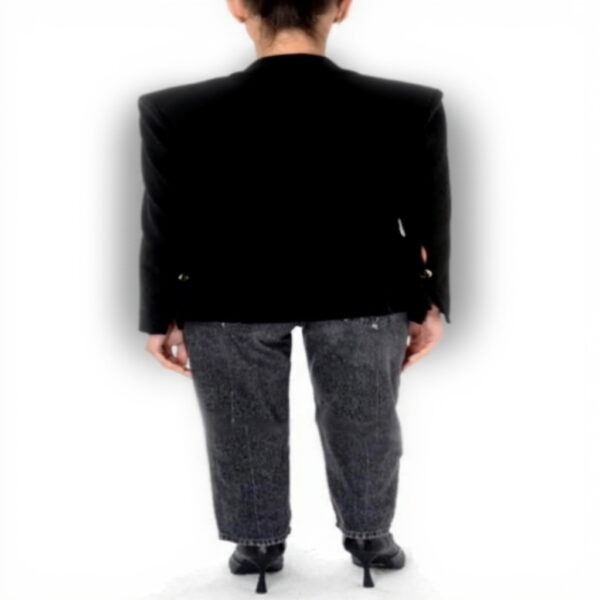 Blazer femme Pinko Gianburrasca Punto Stof noir élégant