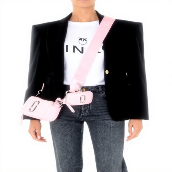 Blazer femme Pinko Gianburrasca Punto Stof noir élégant