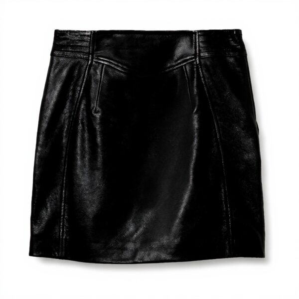 Jupe Pinko Gloom Gonna Nappa Femme Noir Limousine