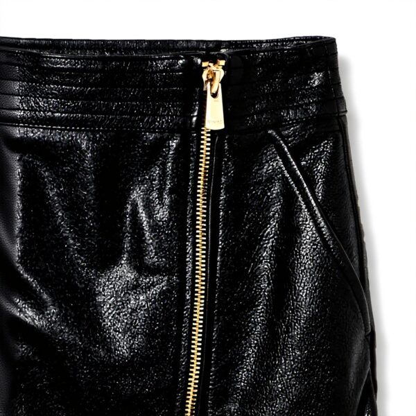 Jupe Pinko Gloom Gonna Nappa Femme Noir Limousine