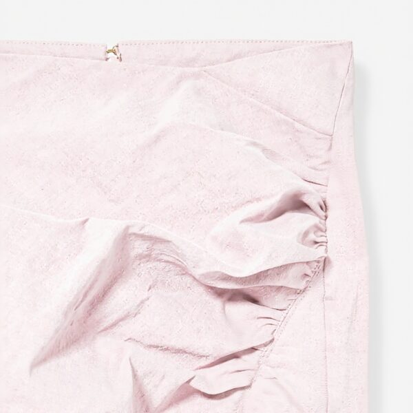 Jupe Pinko Grifone Lino Stretch Femme Orchidea