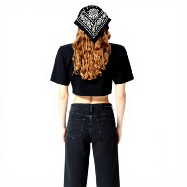 Jeans Pinko Noir Baggy Estelle Femme Taille 30 29