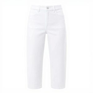 Jeans baggy blanc Pinko femme coton printemps été