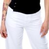 Jeans baggy blanc Pinko femme coton printemps été