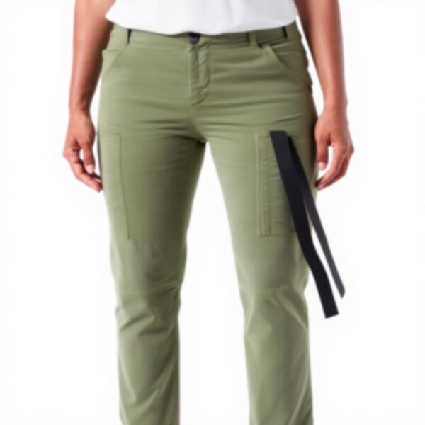 Pinko Pantalon Femme Satin Stretch Décontracté Mocaccino