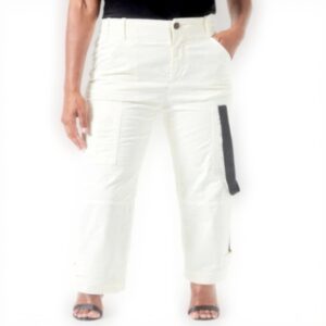 Pinko Pantalon Femme Satin Stretch Décontracté Mocaccino