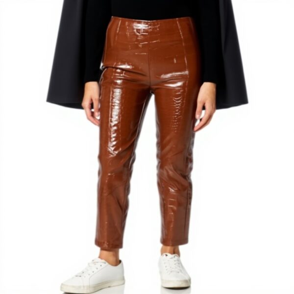 Pantalon Femme Pinko Polyester Lavable Taille 46 Marron