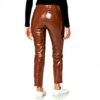 Pantalon Femme Pinko Polyester Lavable Taille 46 Marron