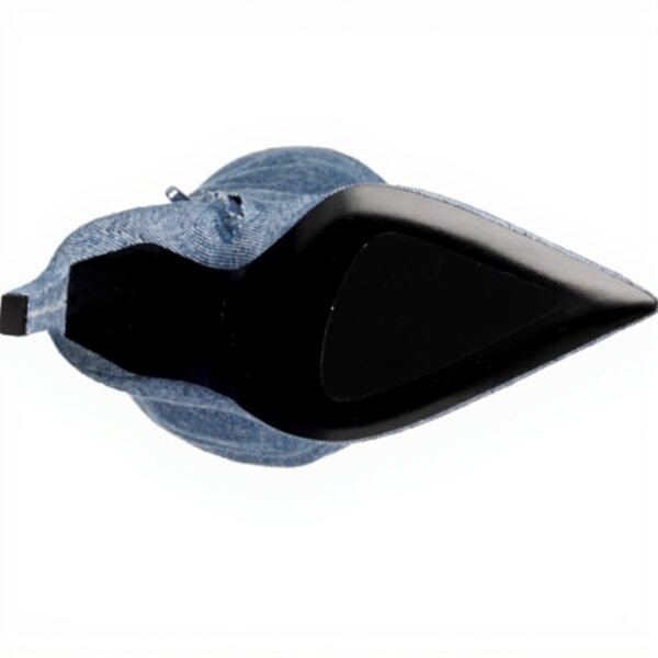 Pinko PLEYEL CUISSARD Denim Bottes Femme Vintage Italie