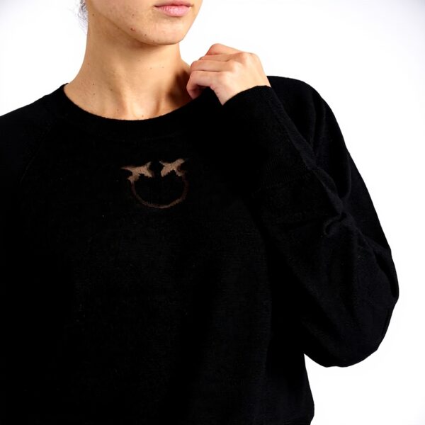 Pull Lanzarote Pinko laine noire femme mode