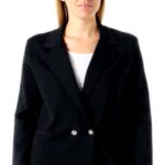 Pinko Blouson Tailleur Femme Rose Fumée Élégant Affaires
