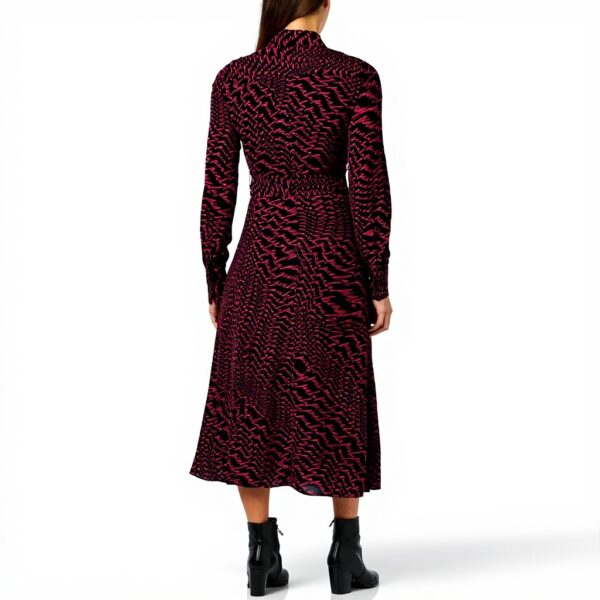 Robe décontractée Pinko imprimée georgette femme noir